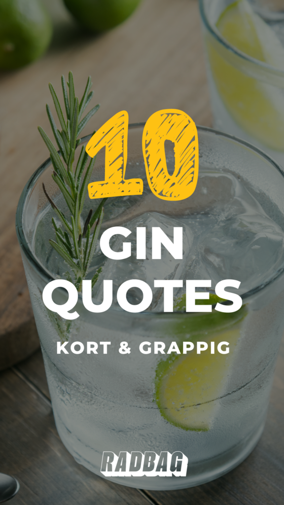 gin quotes