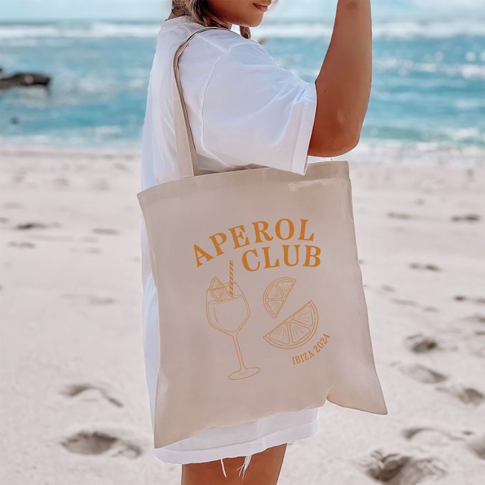 Gepersonaliseerde aperol tote bag