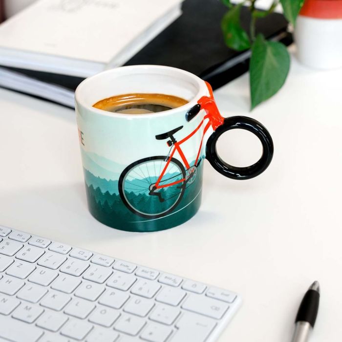 Fiets koffie mok