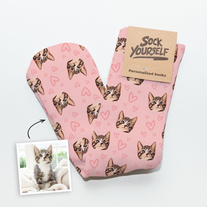 Gepersonaliseerde sokken met jouw huisdier